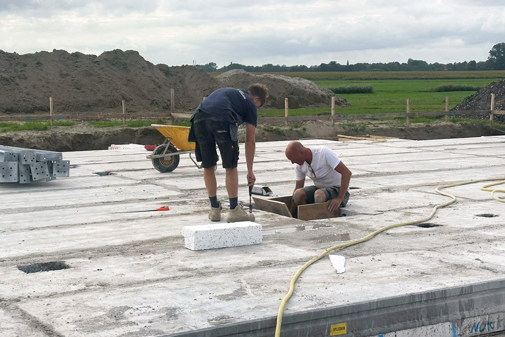 De villa van familie Vendrig krijgt steeds meer vorm