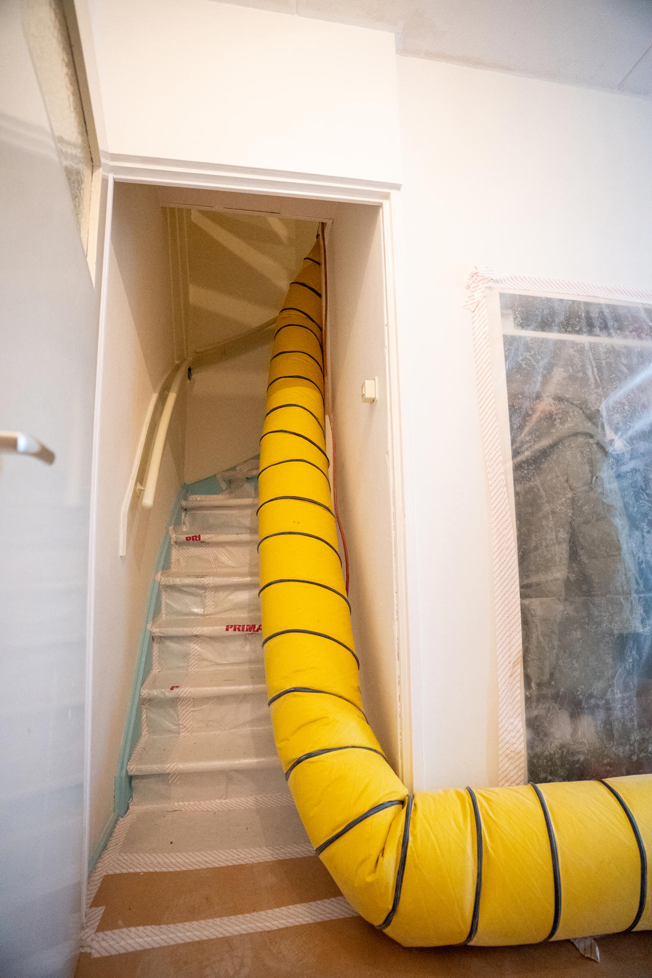 Afzuiging renovatie